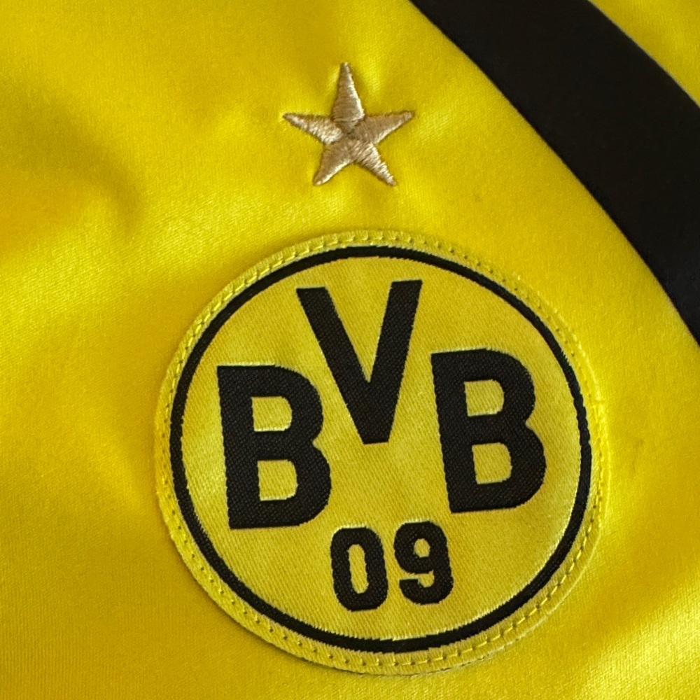 Borissia Dortmund Kappa BVB Yellow and Black Soccer Jersey Germany - XXL - Picture 3 of 9